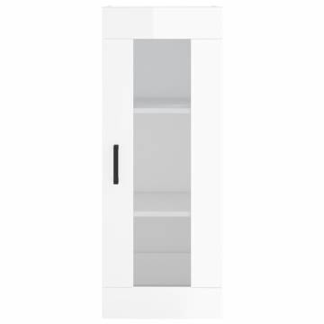 Highboard High Gloss White - Stylish Storage Solution