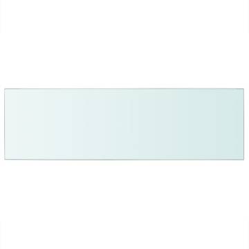 Shelf Panel Glass Clear 80x25 cm - Durable & Stylish Display