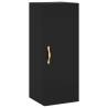 Elegant Highboard in Black - 34.5x34x180 cm | HipoMarket