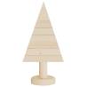 Wooden Christmas Trees for Deco - 2 pcs, 30 cm Solid Pine