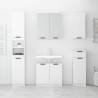 Stylish White Bathroom Cabinet - 32x34x188.5 cm | HipoMarket