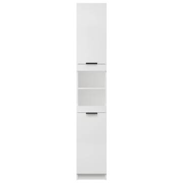 Stylish White Bathroom Cabinet - 32x34x188.5 cm | HipoMarket