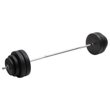 60 kg Barbell with Plates - Durable & Versatile Workout Equipment