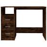 Elegant Smoked Oak Desk with Drawers - 102x50 cm | HipoMarket