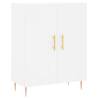 Stylish Highboard in White - 69.5x34x180 cm | HipoMarket