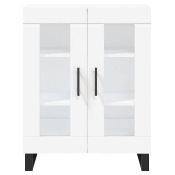 Elegant Highboard White 69.5x34x180 cm - Stylish Storage Solution