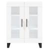 Elegant Highboard White 69.5x34x180 cm - Stylish Storage Solution