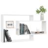 White Wall Shelf 104x20x58.5 cm - Stylish & Functional Storage