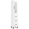 Highboard High Gloss White - Stylish Storage Solution