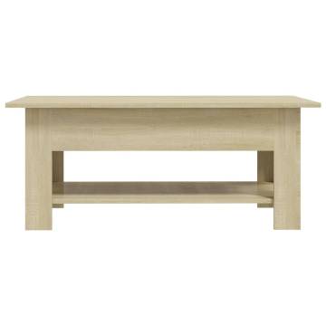 Sonoma Oak Coffee Table - Modern & Stylish | HipoMarket