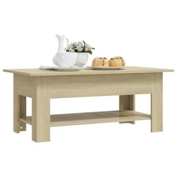 Sonoma Oak Coffee Table - Modern & Stylish | HipoMarket