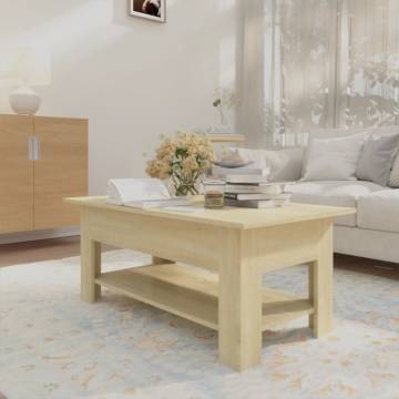 Sonoma Oak Coffee Table - Modern & Stylish | HipoMarket