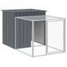 Galvanised Steel Chicken Cage with Run - 110x813x110 cm