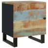 Unique Solid Wood Bedside Cabinet | Industrial 40x33x46 cm