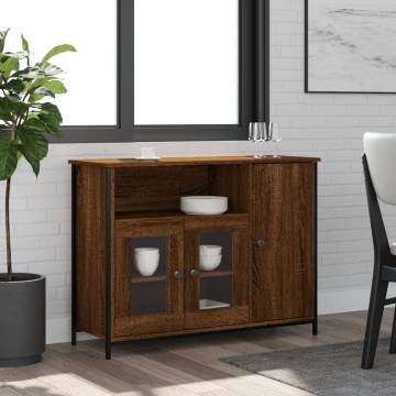 Classic Brown Oak Sideboard - 100x35x75 cm | HipoMarket