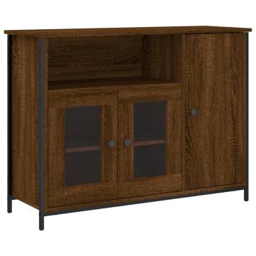 Classic Brown Oak Sideboard - 100x35x75 cm | HipoMarket