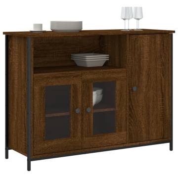 Classic Brown Oak Sideboard - 100x35x75 cm | HipoMarket