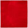 Soft & Washable Red Rug HUARTE - 240x240 cm | HipoMarket