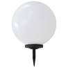 Outdoor Solar Lamps 2 pcs LED Spherical 50 cm RGB