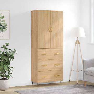 Highboard Sonoma Oak - Stylish Storage Solution | HipoMarket