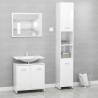 3 Piece High Gloss White Bathroom Furniture Set | Hipo Market