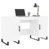 Elegant White Desk 140x50 cm - Stylish & Practical Furniture