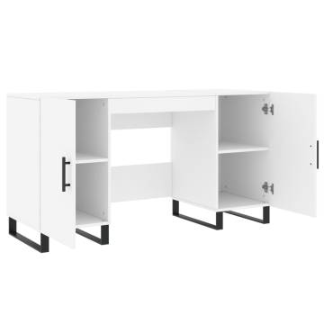 Elegant White Desk 140x50 cm - Stylish & Practical Furniture