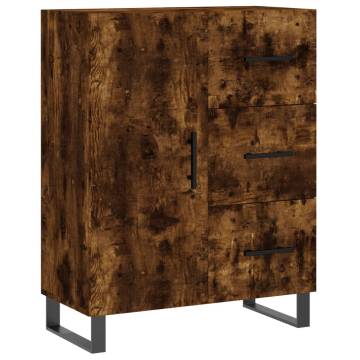 Highboard Smoked Oak - Stylish Storage Solution | HipoMarket