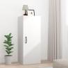 Hanging Wall Cabinet White 34.5x34x90 cm Engineered Wood Colour white Quantity in Package 1 Number of Pieces 