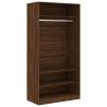 Brown Oak Wardrobe - Stylish Storage Solution | HipoMarket