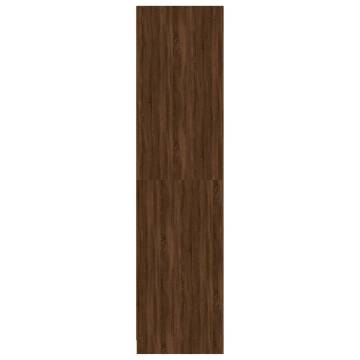 Brown Oak Wardrobe - Stylish Storage Solution | HipoMarket