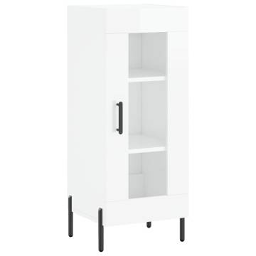 High Gloss White Highboard | Stylish Storage Solution