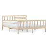 Solid Wood Bed Frame 120x200 cm - Stylish & Sturdy