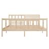 Solid Wood Bed Frame 120x200 cm - Stylish & Sturdy