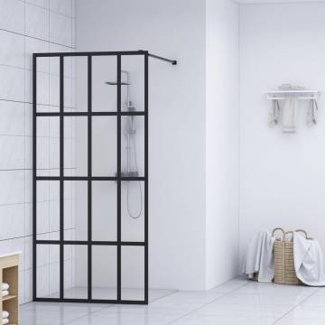 Walk-in Shower Screen 80x195 cm - Clear Tempered Glass