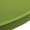 Stretch Table Cover 4 pcs 70 cm Green for Celebrations