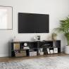 TV Cabinet Grey 149x30x52 cm Engineered Wood Colour grey Quantity in Package 1 