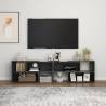 Elegant Grey TV Cabinet 149x30x52 cm | Stylish Storage Solution