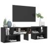 Elegant Grey TV Cabinet 149x30x52 cm | Stylish Storage Solution