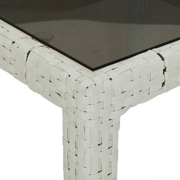 Stylish White Garden Table 190x90 cm | HipoMarket