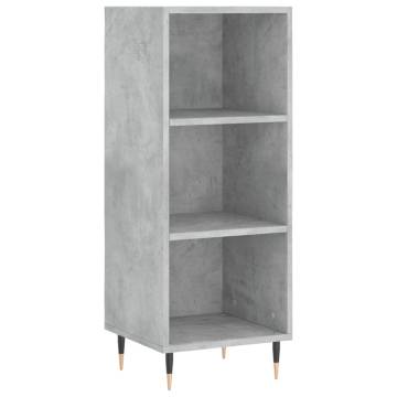 Highboard Concrete Grey - Stylish Storage Solution | HipoMarket