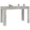 Concrete Grey Dining Table - 120x60x76 cm | Hipo Market