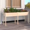 Planter with Liner 161x45x76 cm Solid Wood Fir Colour natural Size 161 x 45 x 76 cm Quantity in Package 1 