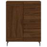 Elegant Highboard in Brown Oak - 69.5x34x180 cm | HipoMarket