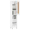 Stylish Highboard White 34.5x34x180 cm | HipoMarket