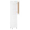 Stylish Highboard White 34.5x34x180 cm | HipoMarket