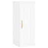 Stylish Highboard White 34.5x34x180 cm | HipoMarket