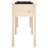 Planter with Liner - 161x45x76 cm Solid Wood Fir | HipoMarket