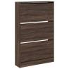 Shoe Cabinet Brown Oak 80x21x125.5 cm - HipoMarket