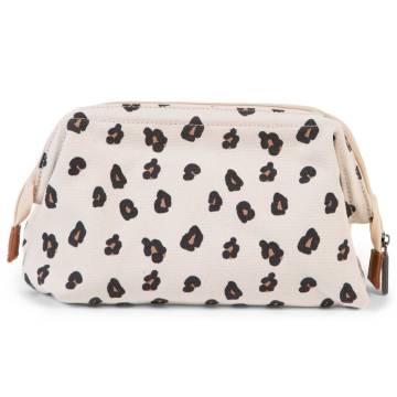 CHILDHOME Toiletry Bag - Baby Necessities in Leopard Print